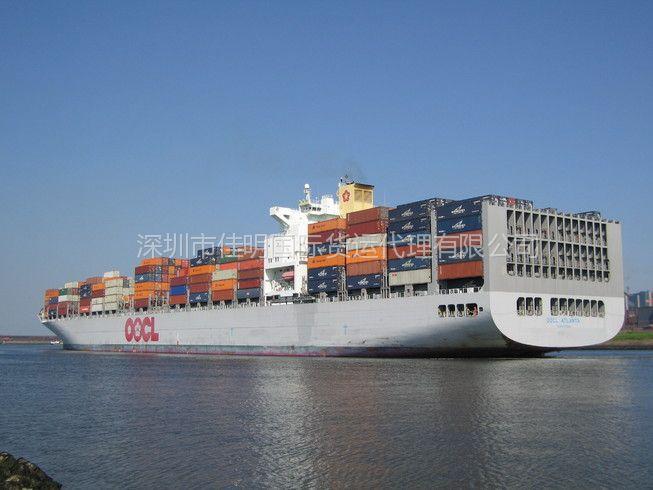 供应广州到约旦海运费查询集装箱海运大件货物运输特种柜运输图片